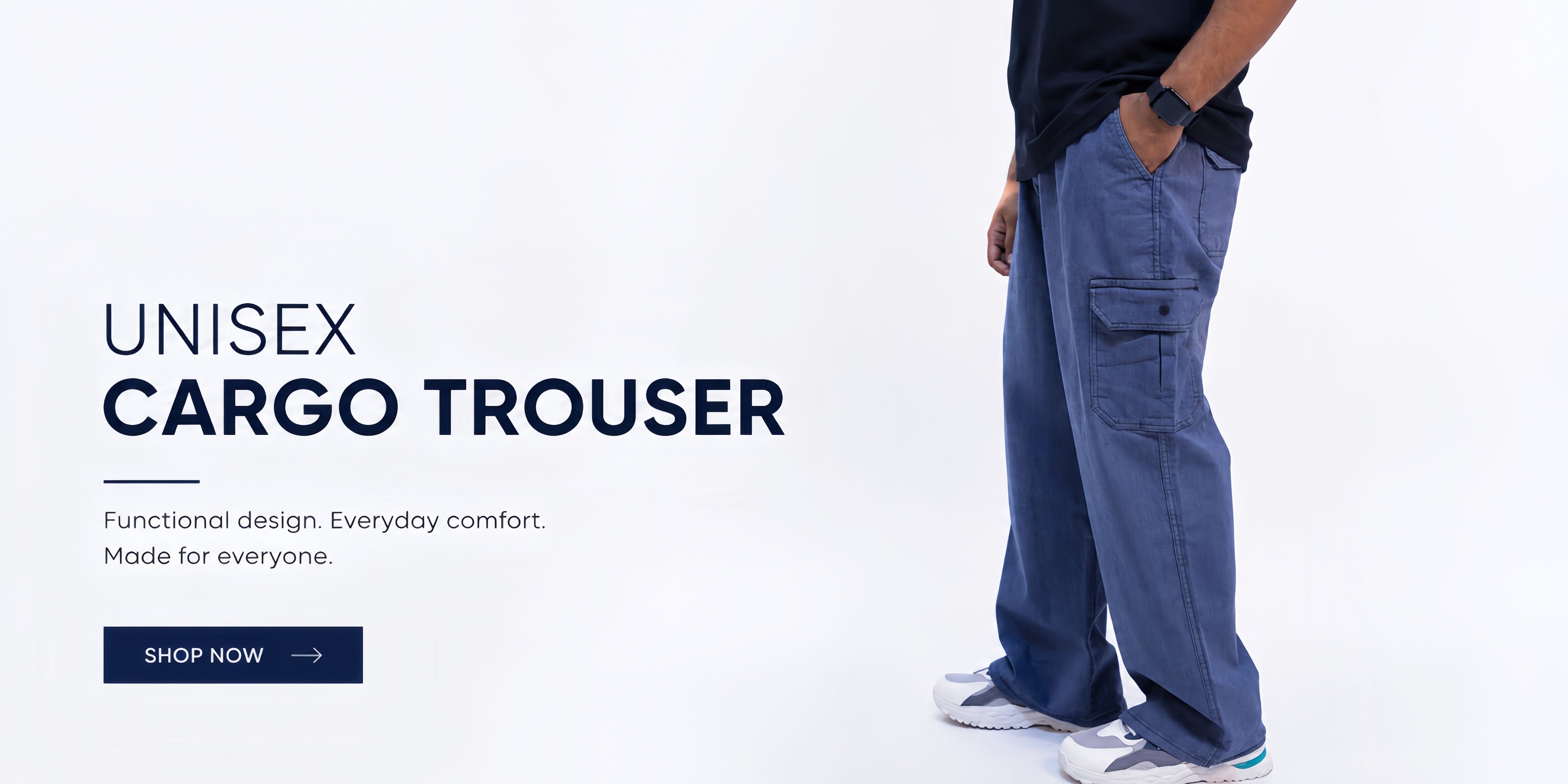 UNISEX CARGO JEANS