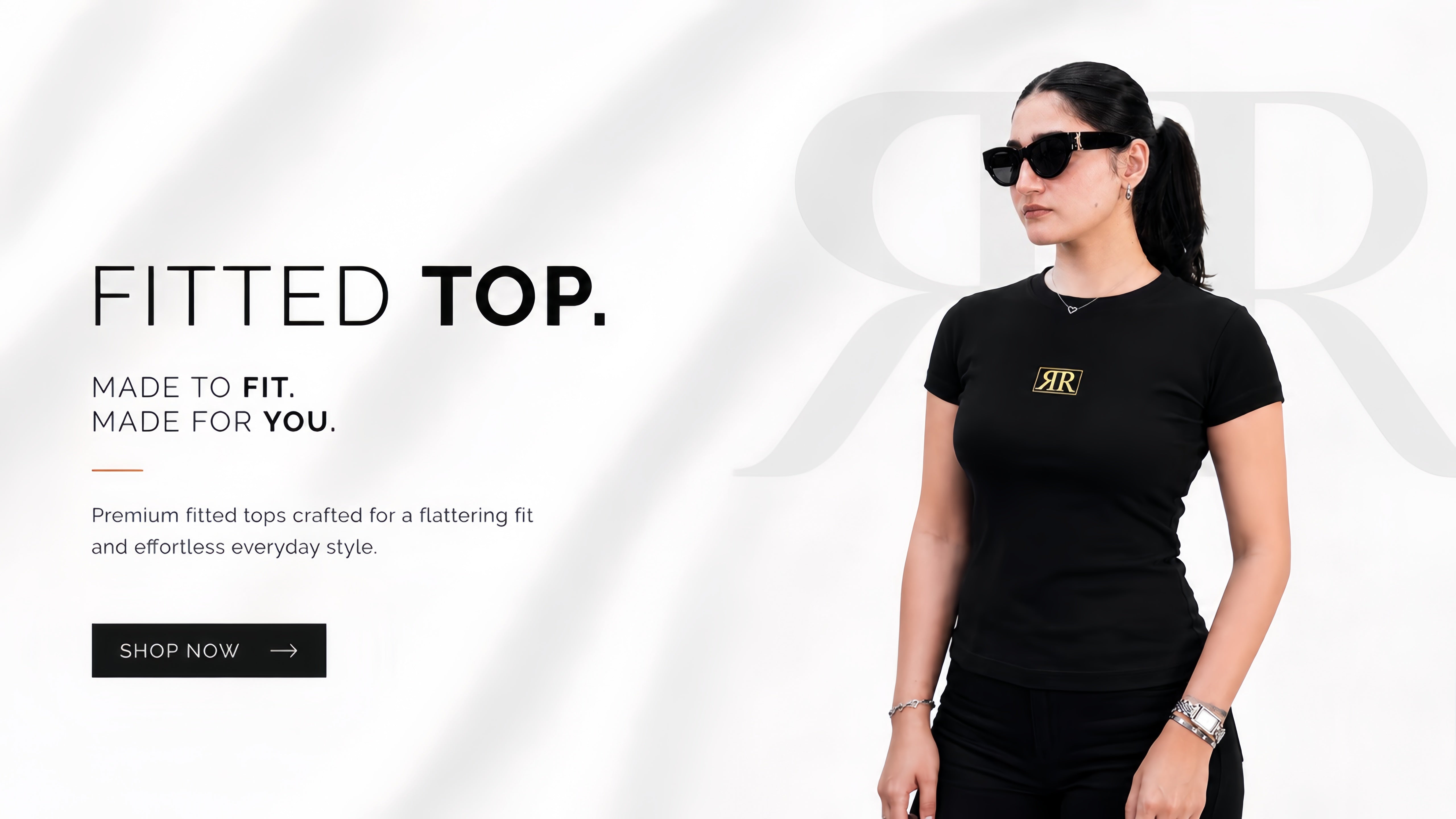 FEMALE FITTED TOP