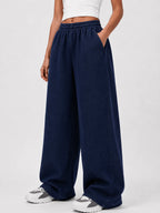 PLAIN VINTAGE BLUE DENIM TROUSER (UNISEX)