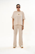 Women Trouser – Oatmeal