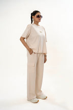 Women Trouser – Oatmeal