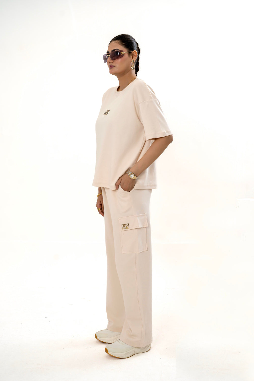 Women Trouser – Oatmeal