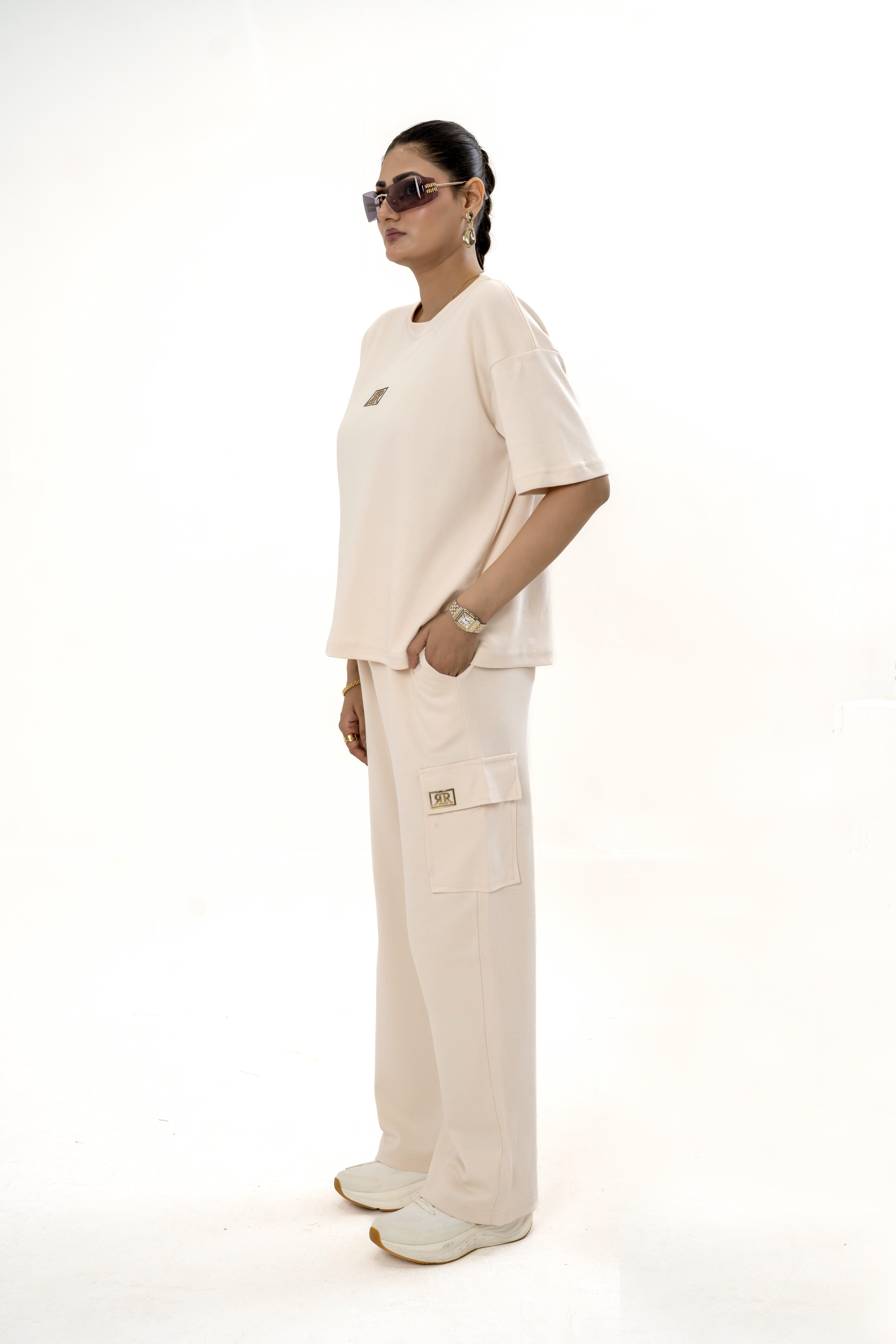 Women Trouser – Oatmeal