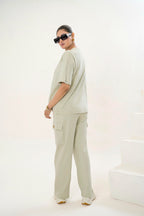 Women Trouser – SAGE  GREEN