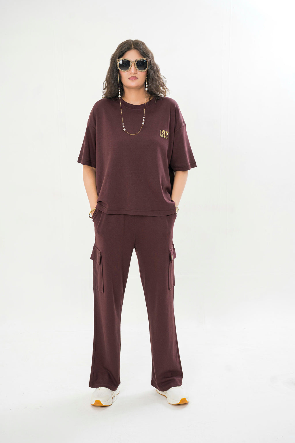 Women Trouser – Maroon