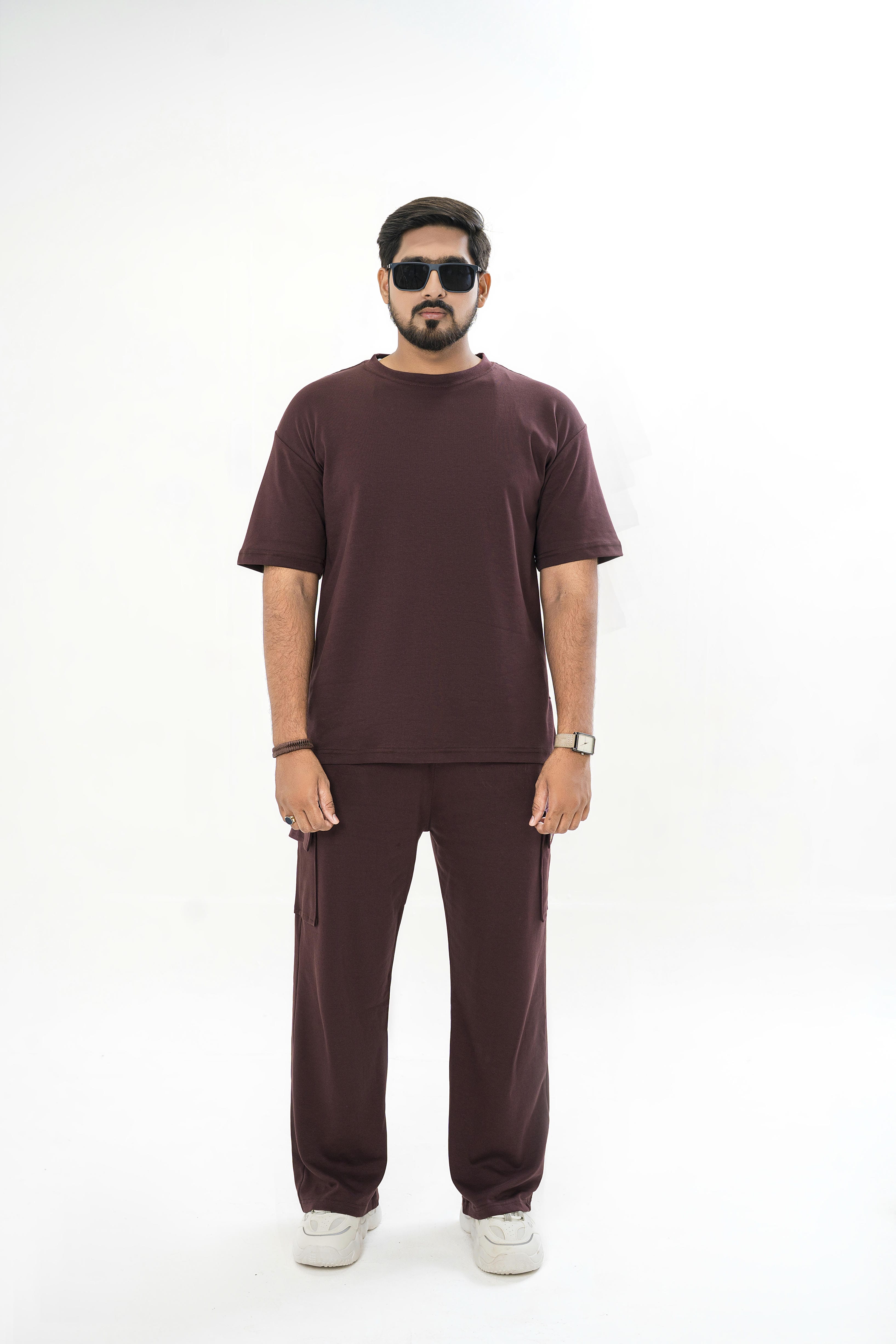 Men's Trouser – Maroon Secondary image