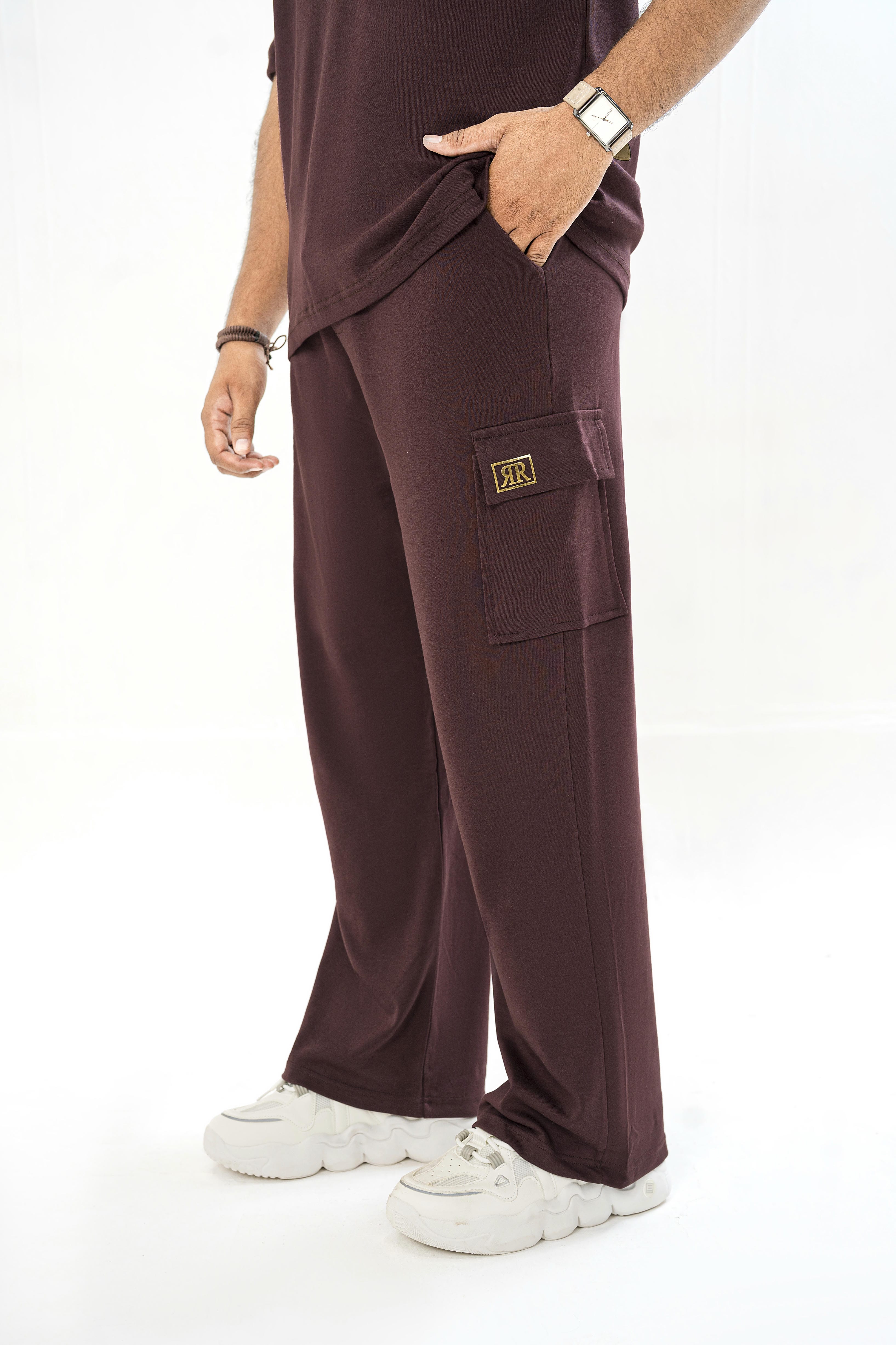 Men's Trouser – Maroon Main image