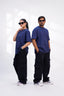 NAVY BLUE OVERSIZED T-Shirt