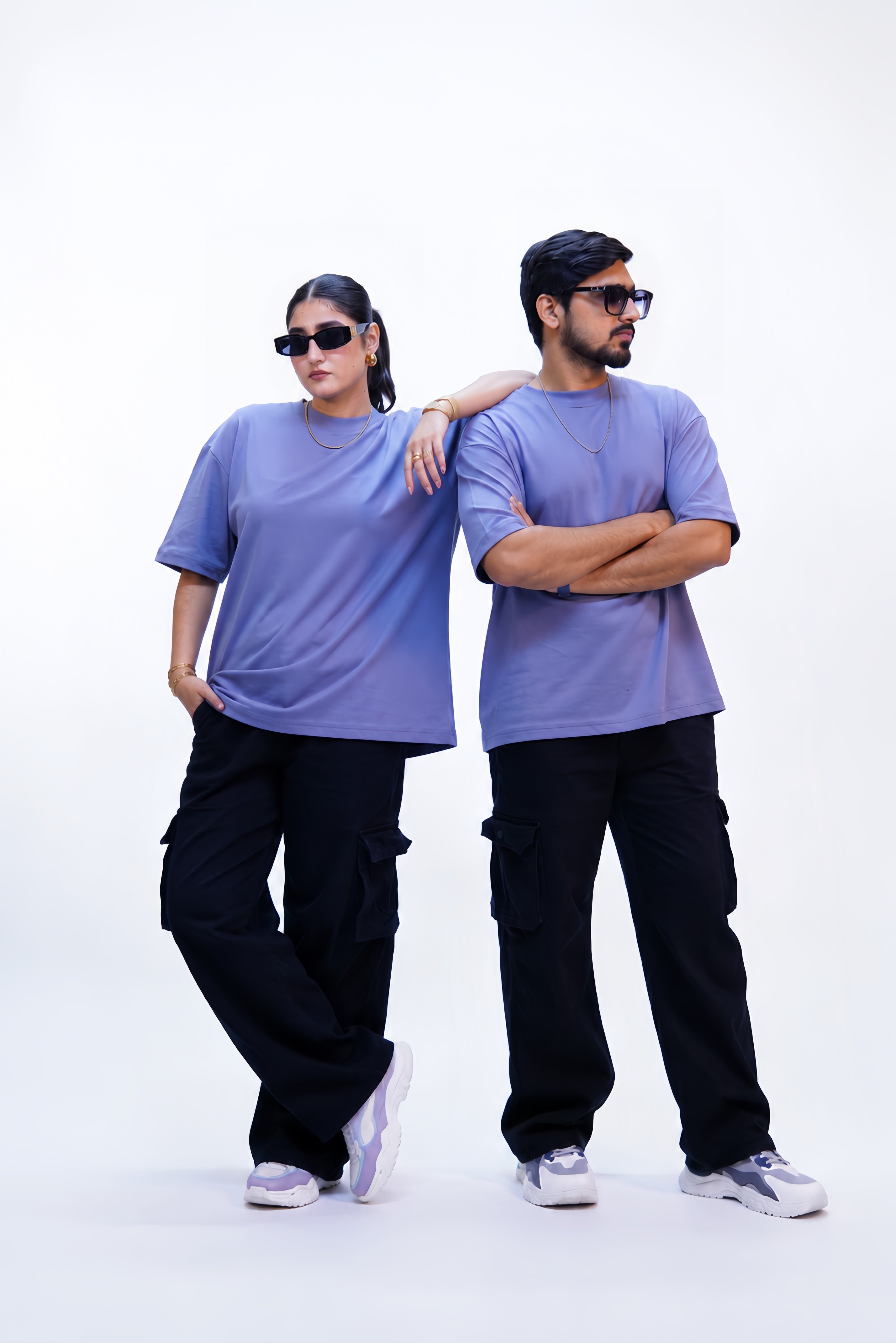 GRAY OVERSIZED T-Shirt Main image
