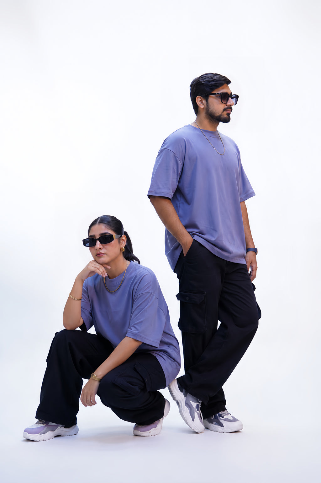 GRAY OVERSIZED T-Shirt