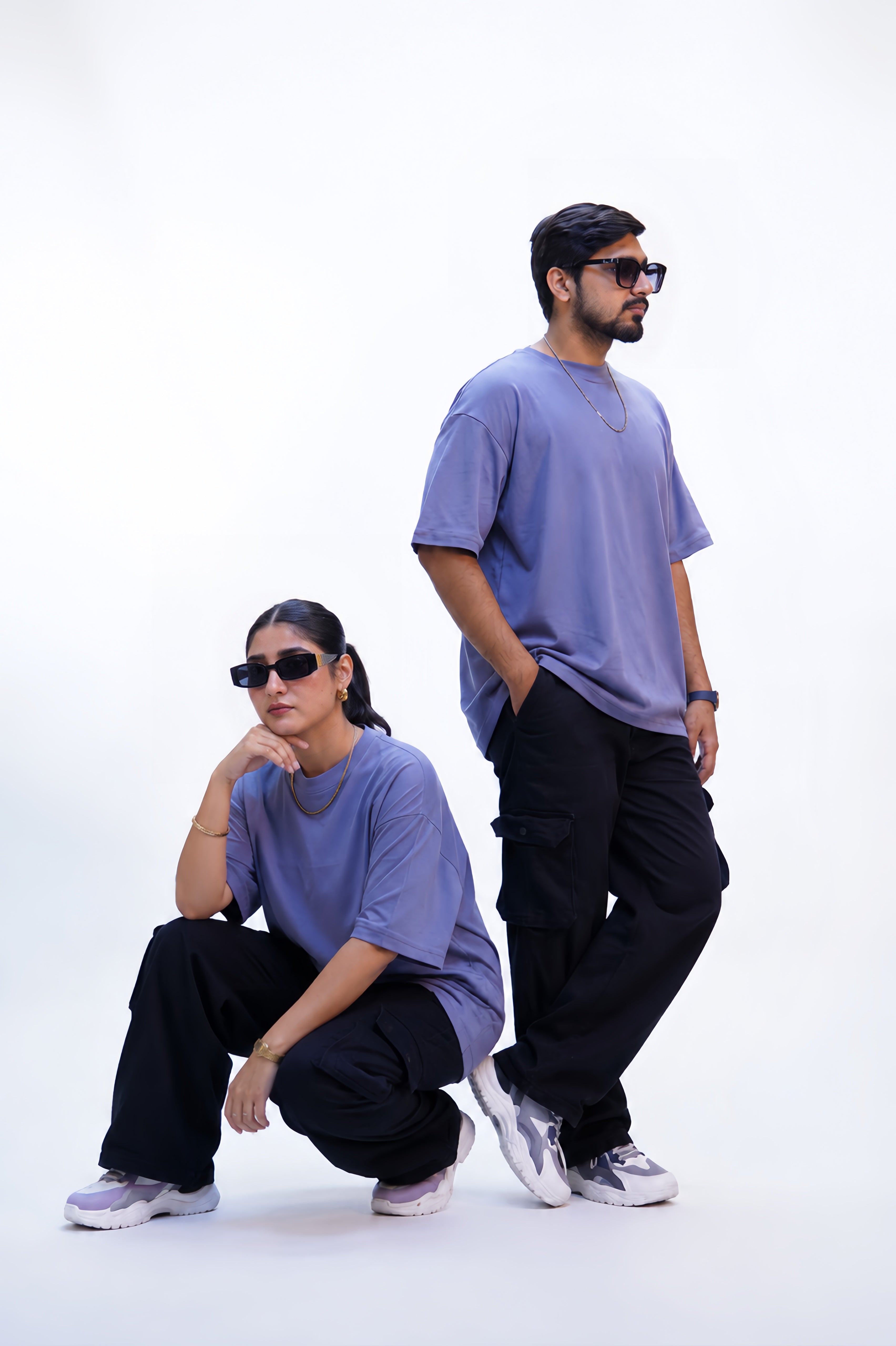GRAY OVERSIZED T-Shirt